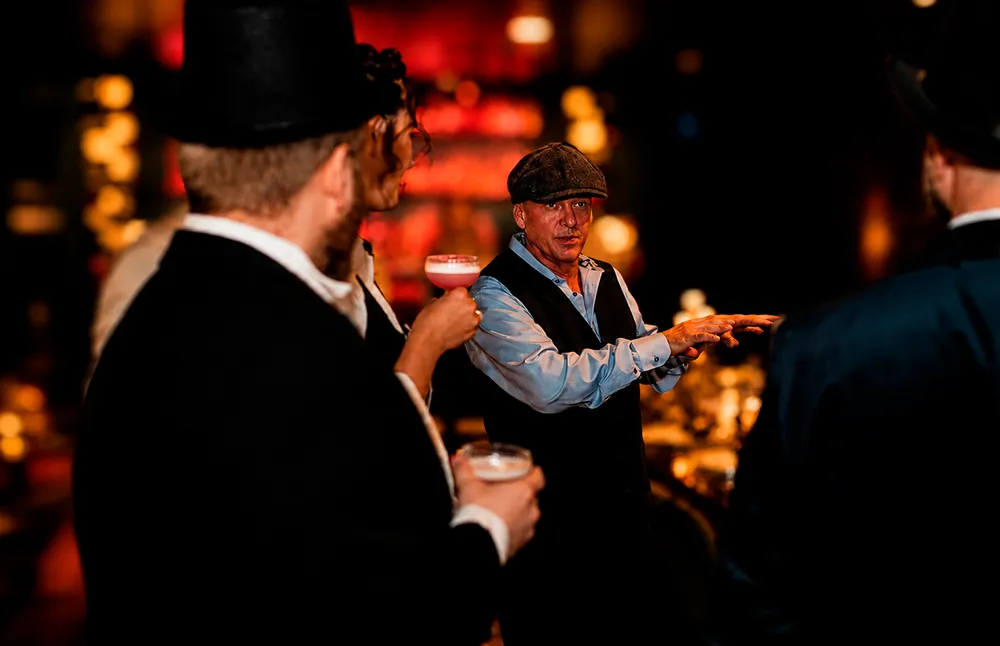 James Blackwell in DorianGrey Tallinn murder mystery dinner